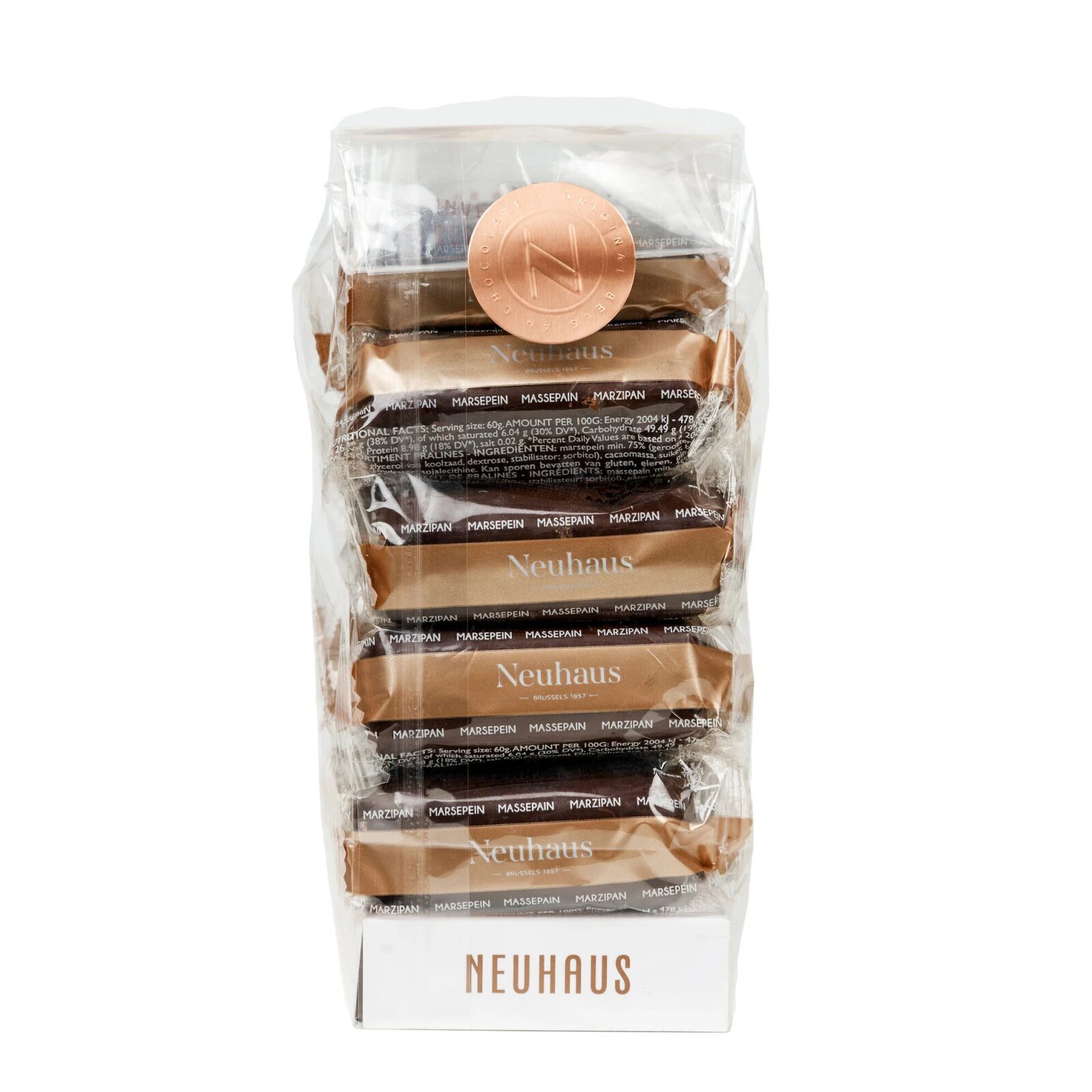 Chocolate negro con mazapán de Neuhaus