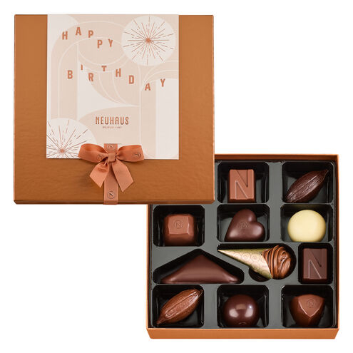 Caja de regalo de feliz cumpleaños pequeña - Surtido