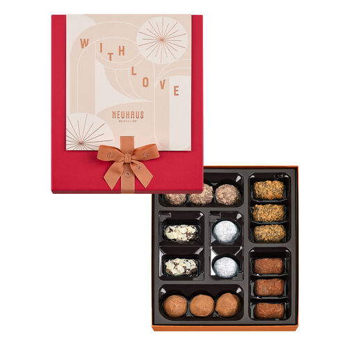 Caja de regalo "Con amor" - Trufas