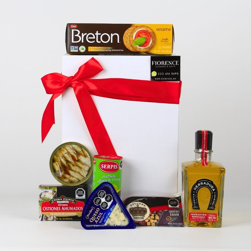 Regalo Gourmet con Tequila Herradura Reposado