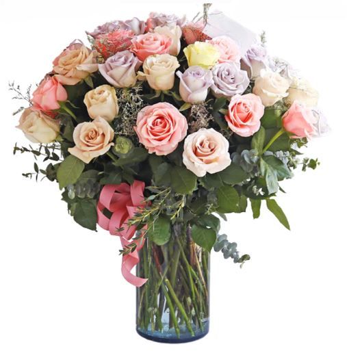 Diseño de 50 Rosas