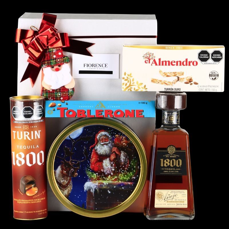 Obsequio Corporativo con Tequila Añejo 1800