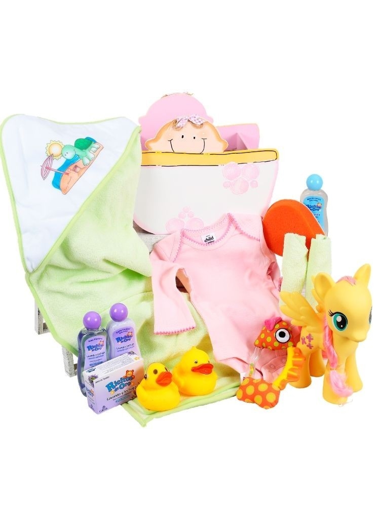 Sorpresa de baño para niñas