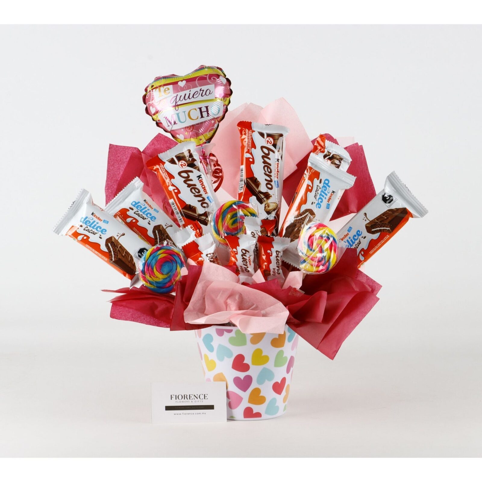 Ramo de caramelos Kinder Bueno.