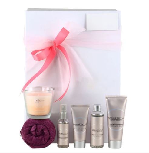 Set de belleza de spa de lavanda