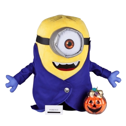 Peluche de Minion disfrazado de Drácula