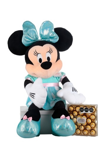 Minnie Mouse y bombones