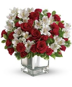 Arreglo Premium Bucket de Rosas y Alstromerias