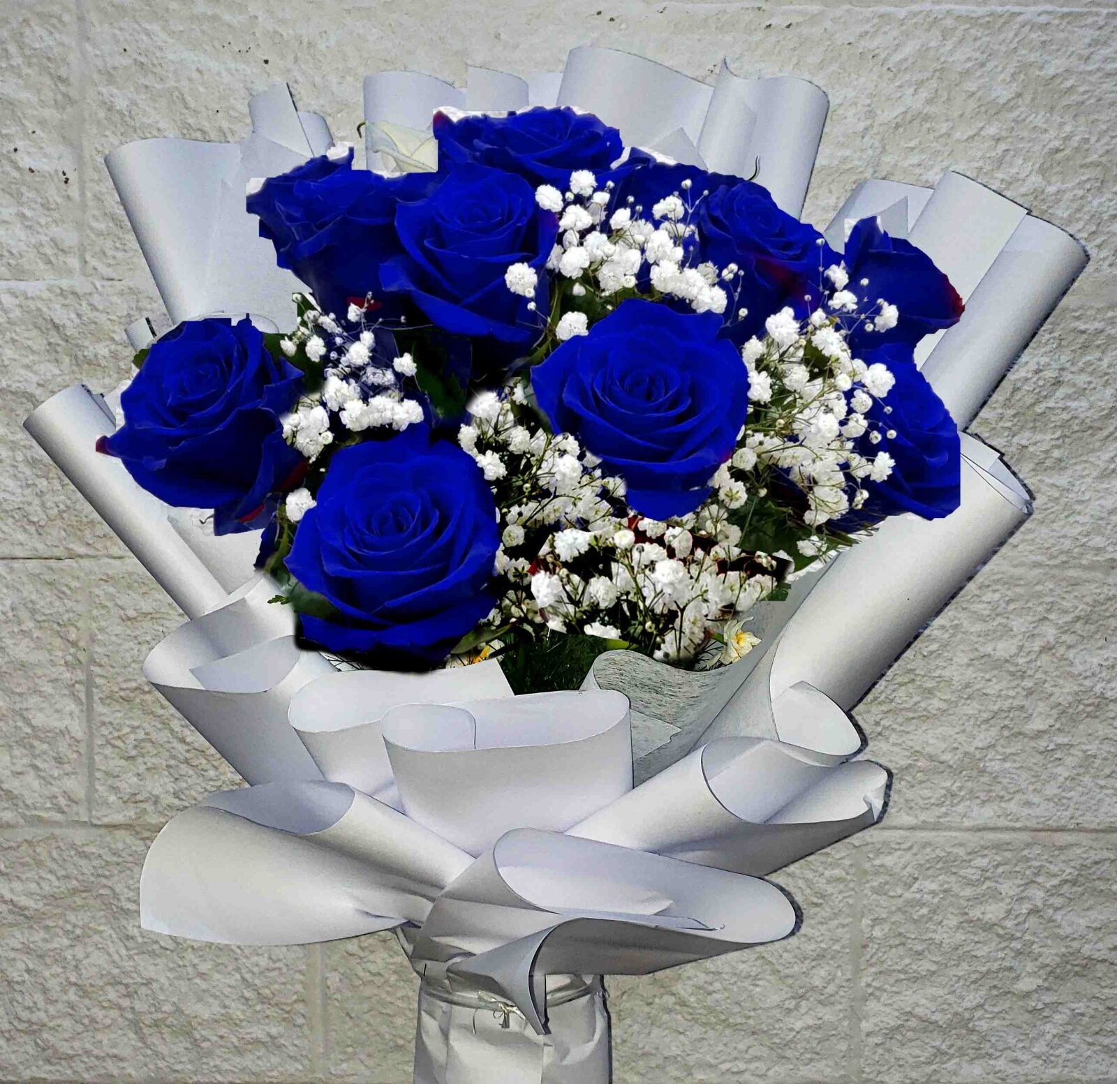 Rosas azules