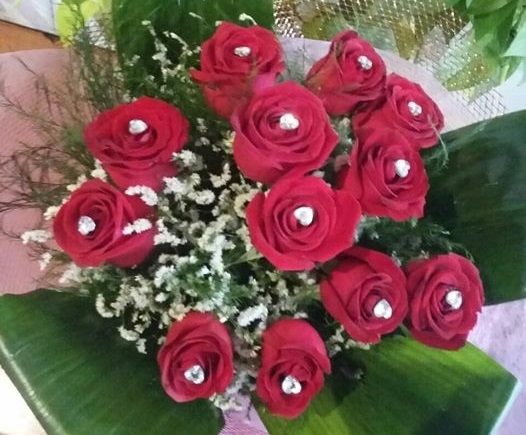 ROSAS DE DIAMANTES