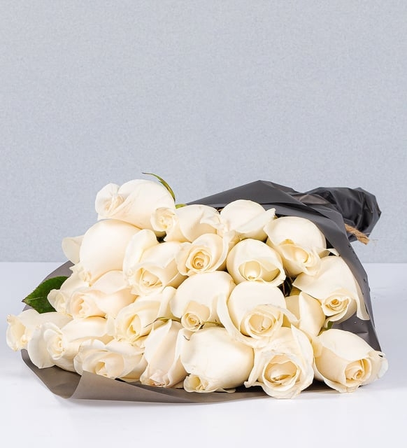 Ramo 24 Rosas Blancas