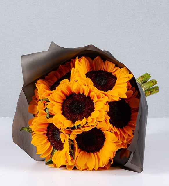 Ramo de 10 Girasoles