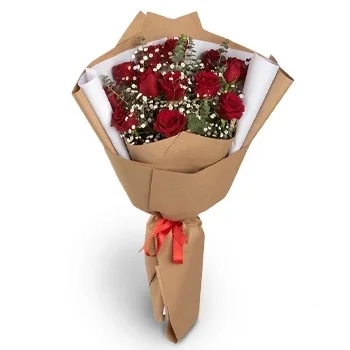 RAMO ABIERTO DE 15 ROSAS (Estándar)
