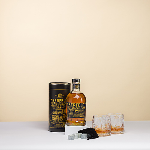 Cata de whisky escocés Aberfeldy 12 años