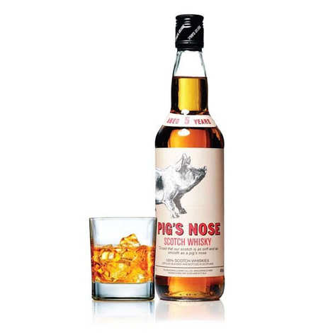 Whisky mezclado con nariz de cerdo - 40%