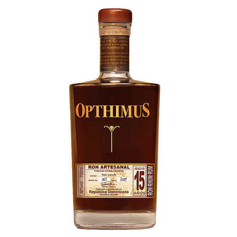 Opthimus 15 años - ron dominicain - 38%