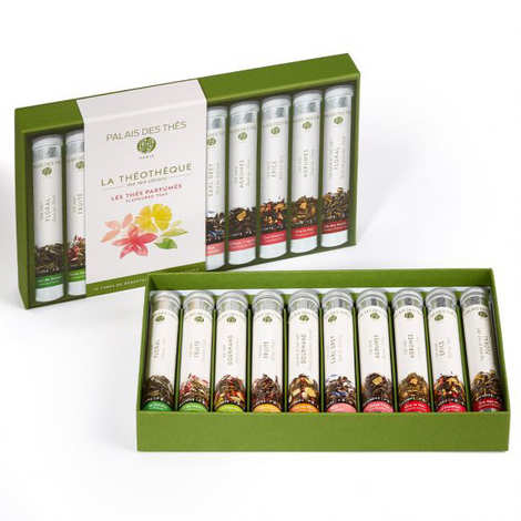 Caja de degustación La Thot¨que con 10 tés aromatizados - Le Palais des Ths