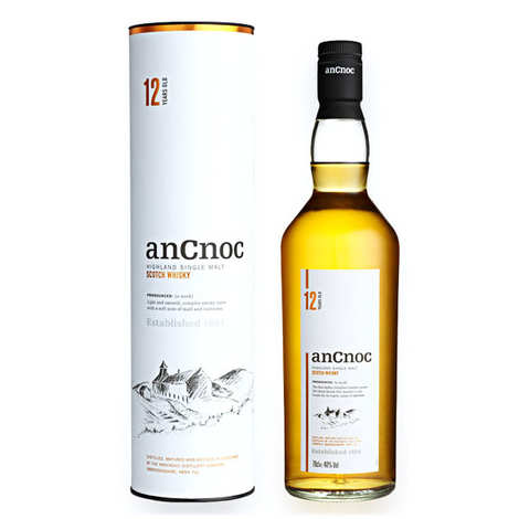 AnCnoc 12 años whisky single malt 40%