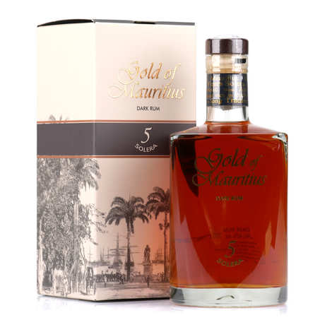 Ron Oro de Mauricio - 5 Años Solera 40%