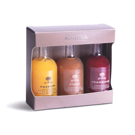 Caja Regalo Vinagres de Frutas - Frasquitos