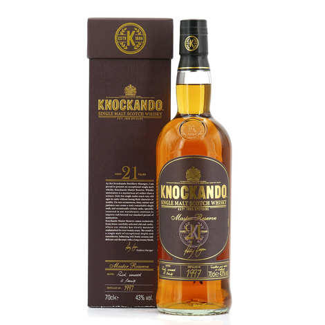 Knockando Master Reserve 21 años - Whisky Single Malt 43%