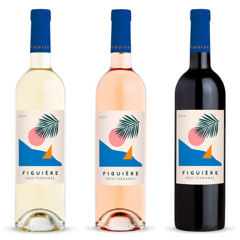 Colección Figuire Mditerrane - Vinos tintos, blancos, rosados