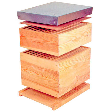 Colmena Spruce Dadant de 10 cuadros en kit