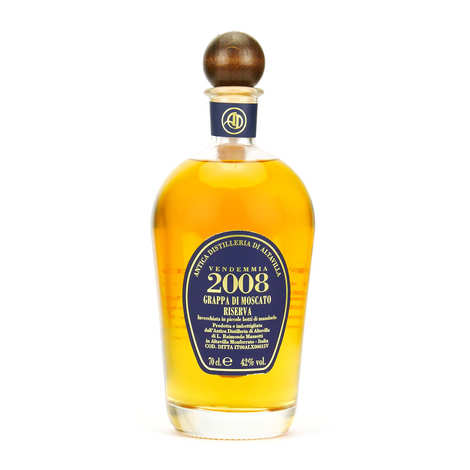 Grappa Riserva 2008 de Moscato - Eau de Vie Italiano 42%