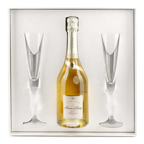 Deutz Champagne Cuvee Amour en estuche de regalo de 2 copas