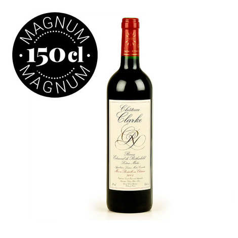Vino Chateau Clarke Listrac Medoc Burdeos - Magnum