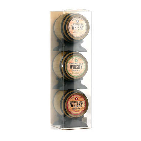Caja de 3 barricas de whisky Old St Andrews