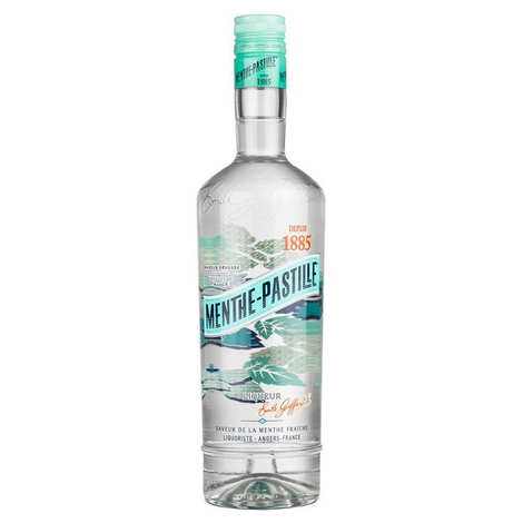 Pastilla de menta - licor de menta blanca 24%