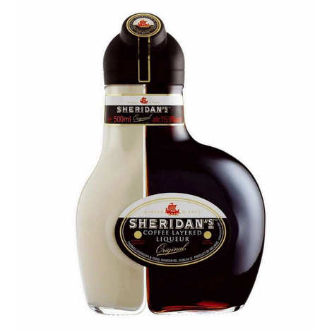 Licor de capas Sheridan's Coffee 15,5% - Café irlandés