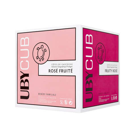 UBY CUB C´tes de Gascogne IGP Vino Ros - 5L Bag in Box