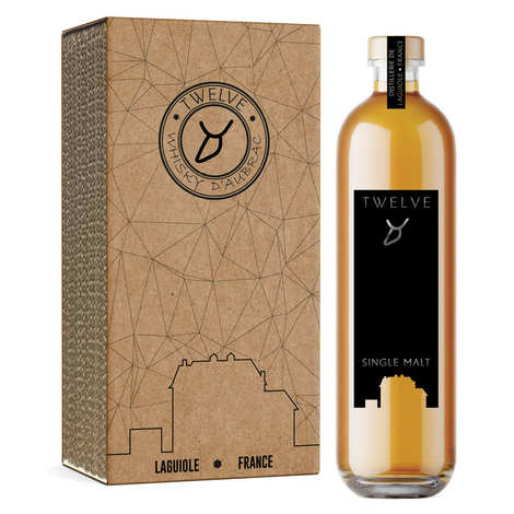 Twelve Basalte - primer whisky de Aubrac 48%.