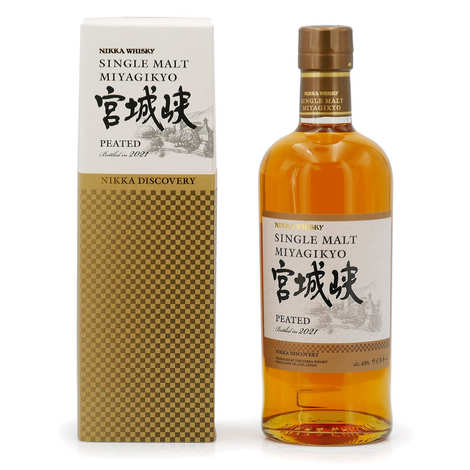 Nikka Miyagikyo Discovery Whisky de pura malta con turba - 48%
