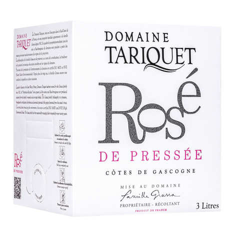 Vino Tariquet Ros de Presse en Bag In Box 3L
