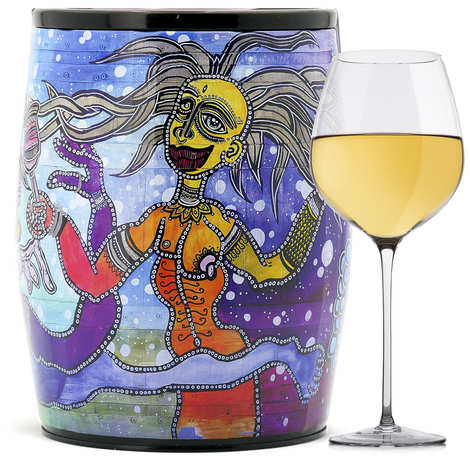 Puech Haut Le Benjamin en un babero Art Vino Blanco - Michael Relave