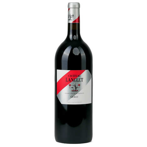 Ch¢teau Langlet - Vino tinto de Graves magnum