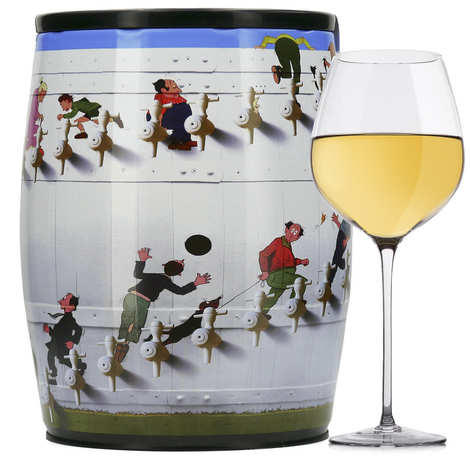 Vino Blanco Puech Haut Le Benjamin en un Bib'Art - Horas Roland