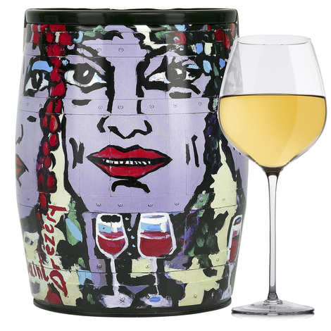 Puech Haut Le Benjamin en un Bib Art White Wine - Lia Shvelidze