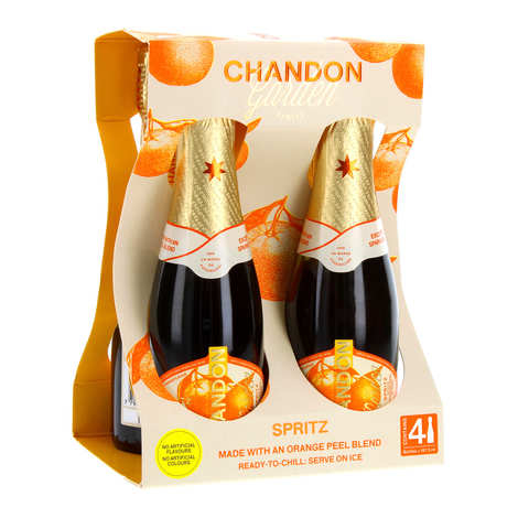 CHANDON Garden Spritz Pack de 4 Mini Botellas de 18,7cl c/u.