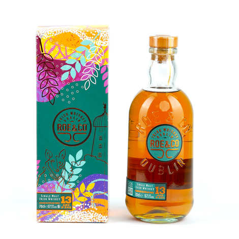 Roe &amp; Co Whisky irlandés Cask Strength 2020 Edición limitada