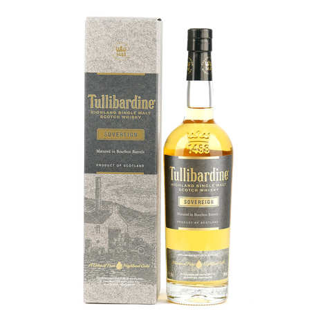 Whisky escocés soberano Tullibardine 43%