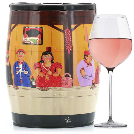 Bib'Art Aski vino rosado Le Benjamin de Puech Haut