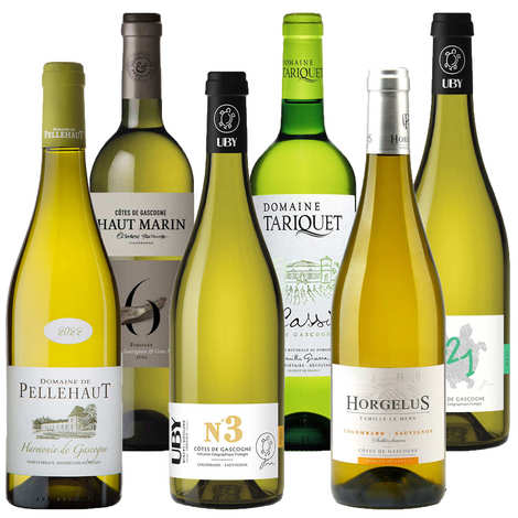6 vinos blancos secos y afrutados de Gascuña