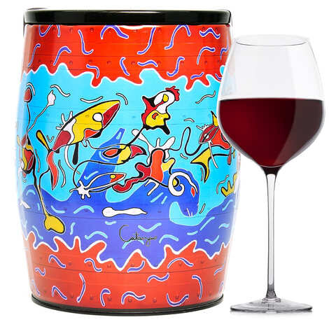 Bib'Art Lionel Catanzano vino tinto Le Benjamin de Puech Haut