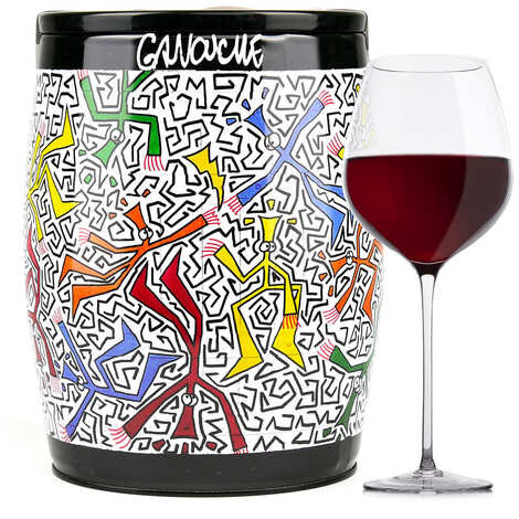 Bib'Art Ganouche vino tinto Le Benjamin de Puech Haut