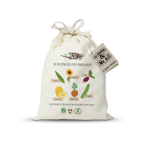 Kit de jardinería: El huerto para perezosos
