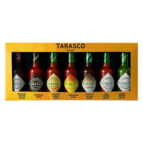 Set Sizzling Tabasco - 7 sabores x 150ml